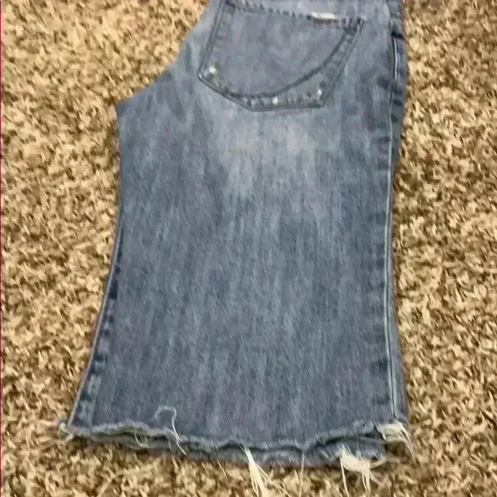 Paper Denim & Cloth frayed hem shorts - Picture 4 of 5